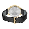 Thumbnail Image 3 of Hugo Men's Gold Tone Dial Black Leather Strap Watch