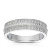 Thumbnail Image 1 of 9ct White Gold 0.50ct Diamond Triple Row Eternity Ring