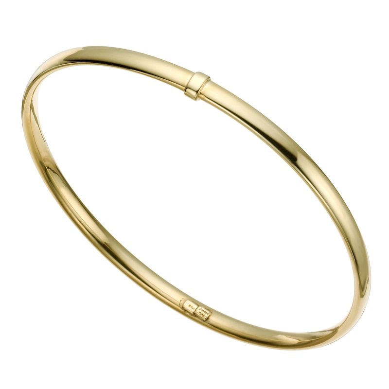 Together Silver & 9ct Bonded Gold Bangle