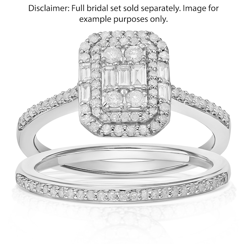 Main Image 2 of Perfect Fit 9ct White Gold Eternity Diamond Ring