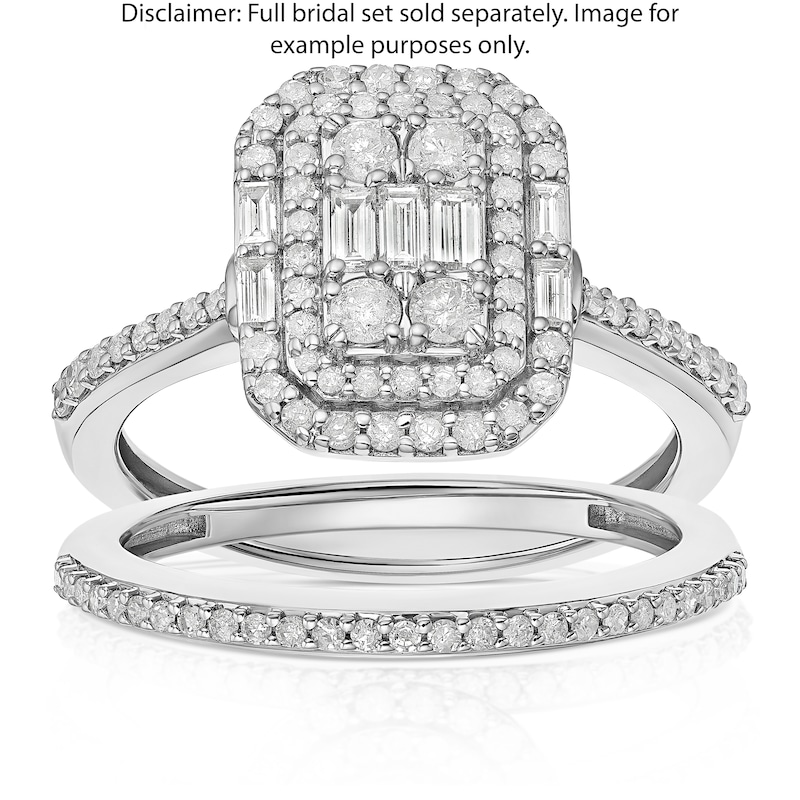 Main Image 2 of Perfect Fit 9ct White Gold Eternity Diamond Ring