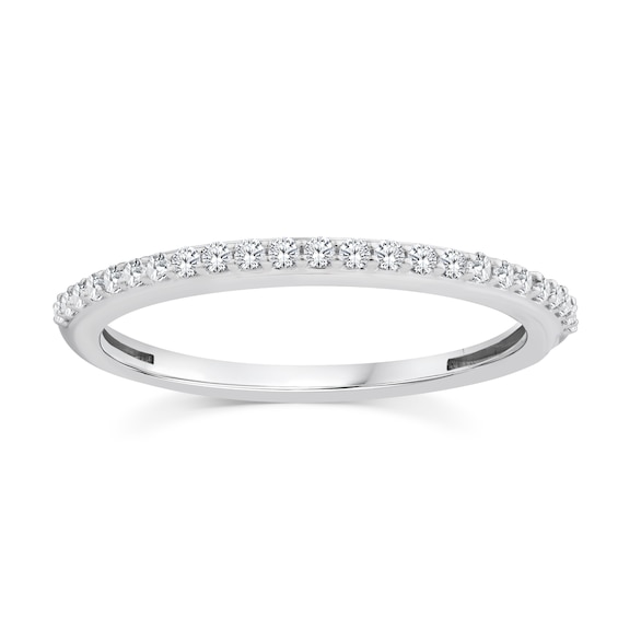Perfect Fit 9ct White Gold 0.12ct Diamond Eternity Ring