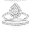 Thumbnail Image 2 of Perfect Fit 9ct White Gold Eternity 0.12ct Diamond Ring