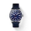 Thumbnail Image 1 of Tissot PR516 Men's Blue Dial Blue Leather Strap Watch