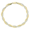 Thumbnail Image 0 of Together Silver & 9ct Bonded Yellow Gold Bracelet
