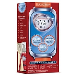 Connoisseurs Foam, Cloth, & Brush Watch Care Kit