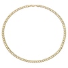 Thumbnail Image 0 of Together Silver & 9ct Bonded Gold 20 Inch Curb Chain
