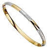 Thumbnail Image 0 of Together Silver & Bonded Gold Bangle