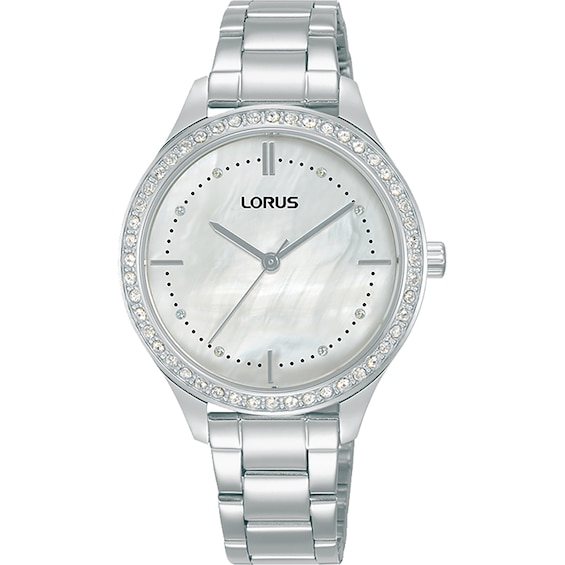 Lorus Signature Ladies Mother Of Pearl Dial Stainless Steel 