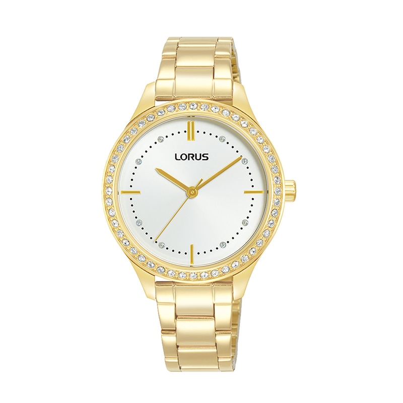 Main Image 1 of Lorus Signature Ladies' White Dial Gold Tone Bracelet Watch