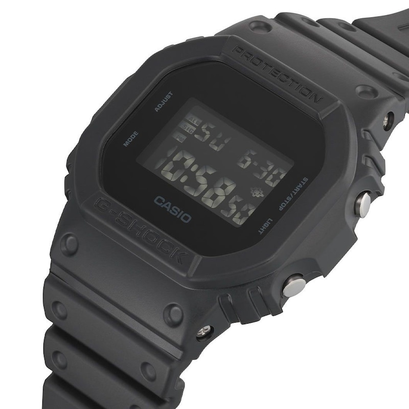 Main Image 2 of Casio G-Shock DW-5600UBB-1ER Digital Black Resin Strap Watch