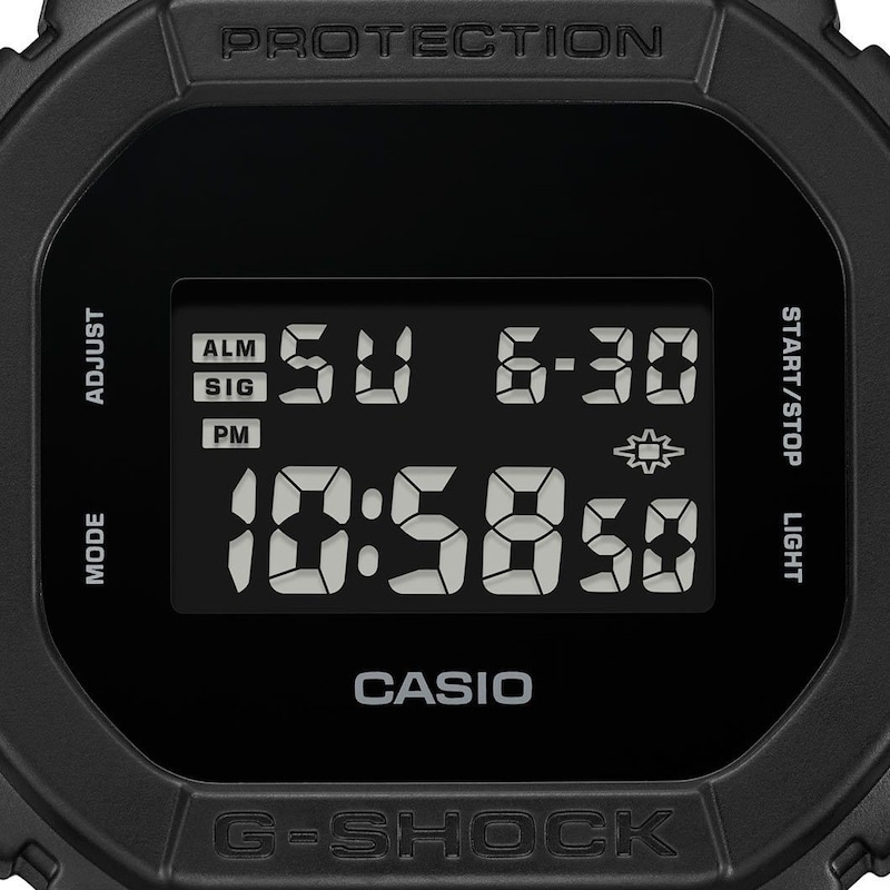 Main Image 4 of Casio G-Shock DW-5600UBB-1ER Digital Black Resin Strap Watch
