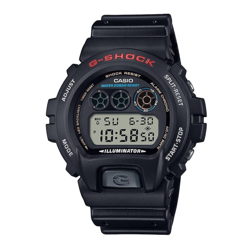 Main Image 1 of Casio G-Shock DW-6900U-1ER Men's Digital Black Resin Strap Watch