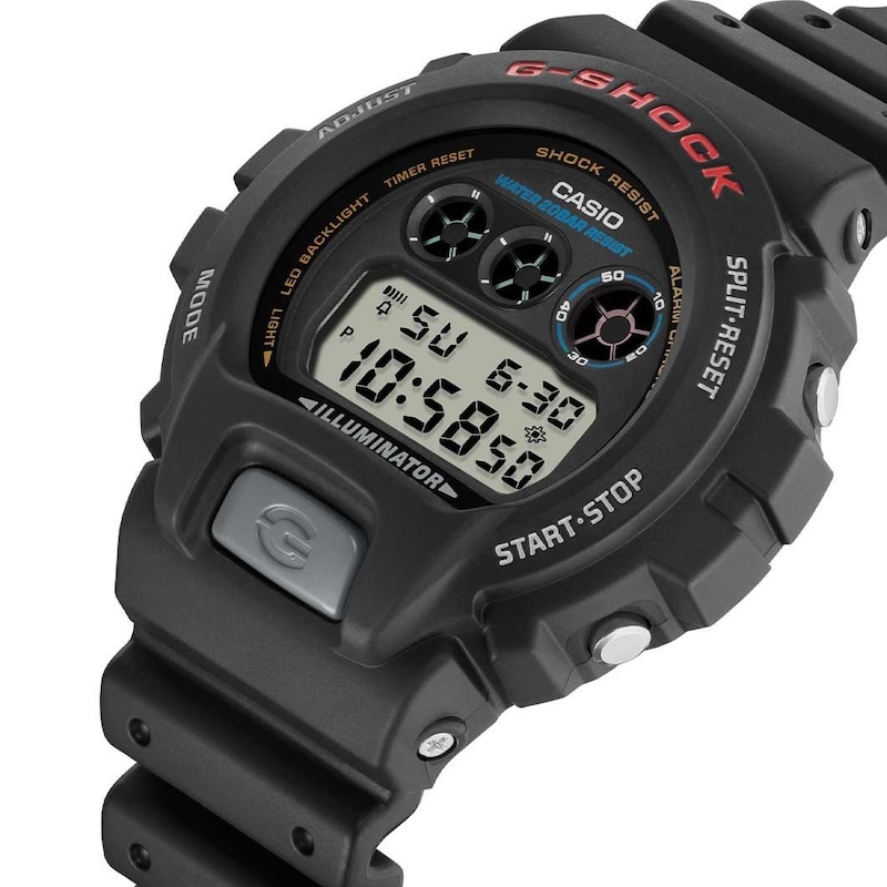 Main Image 2 of Casio G-Shock DW-6900U-1ER Men's Digital Black Resin Strap Watch