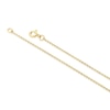Thumbnail Image 3 of 18ct Yellow Gold Open Heart Pendant 17.5" Necklace