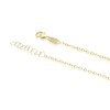 Thumbnail Image 3 of 9ct Yellow Gold Linked Mother Of Pearl Heart Adjustable 15.5+1" Necklace