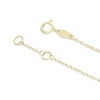 Thumbnail Image 3 of 9ct Yellow Gold Malachite Heart Station 16+1" Necklace