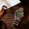 Thumbnail Image 4 of Seiko Men's Prospex "Green Dial" Alpinist Stainless Steel Bracelet Watch