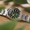 Thumbnail Image 5 of Seiko Men's Prospex "Green Dial" Alpinist Stainless Steel Bracelet Watch
