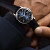 Thumbnail Image 4 of Seiko Men's Presage "Old Clock" Cocktail Blue Leather Strap Watch