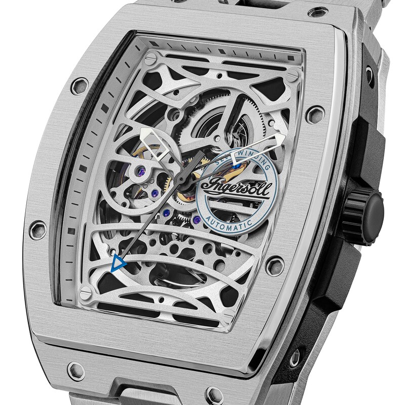 Main Image 3 of Ingersoll 1892 The Challenger Men's Silver Dial Stainless Steel Watch
