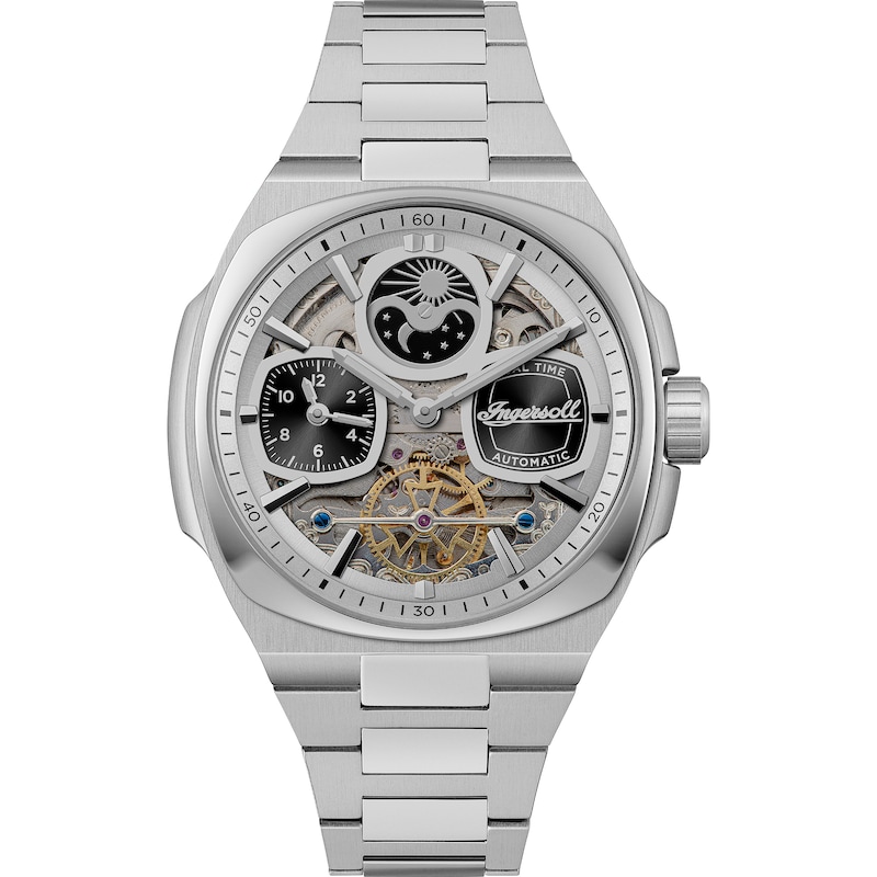 Main Image 1 of Ingersoll 1892 The Spirit Men's Silver Dial Stainless Steel Watch