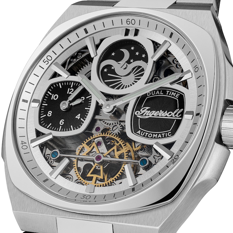 Main Image 3 of Ingersoll 1892 The Spirit Men's Silver Dial Stainless Steel Watch