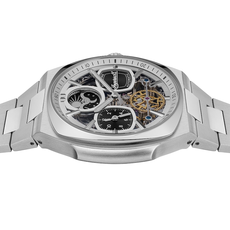 Main Image 4 of Ingersoll 1892 The Spirit Men's Silver Dial Stainless Steel Watch