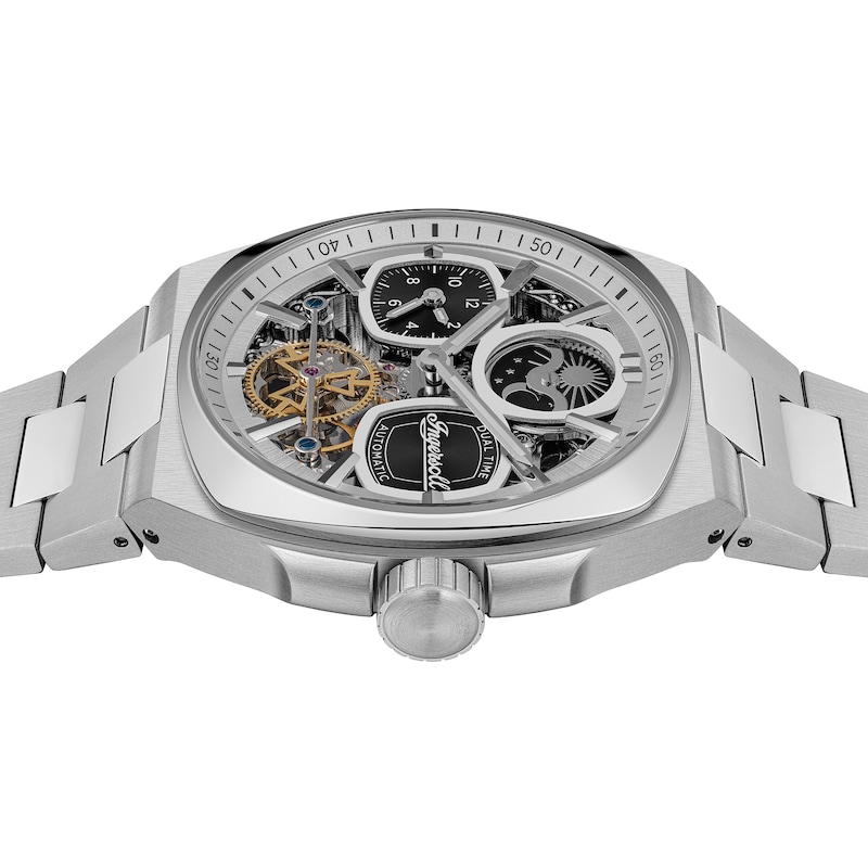 Main Image 5 of Ingersoll 1892 The Spirit Men's Silver Dial Stainless Steel Watch