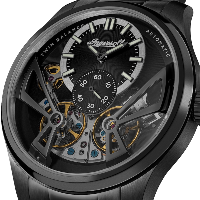 Main Image 3 of Ingersoll 1892 The Naismith Men's Gun Metal Tone Stainless Steel Watch