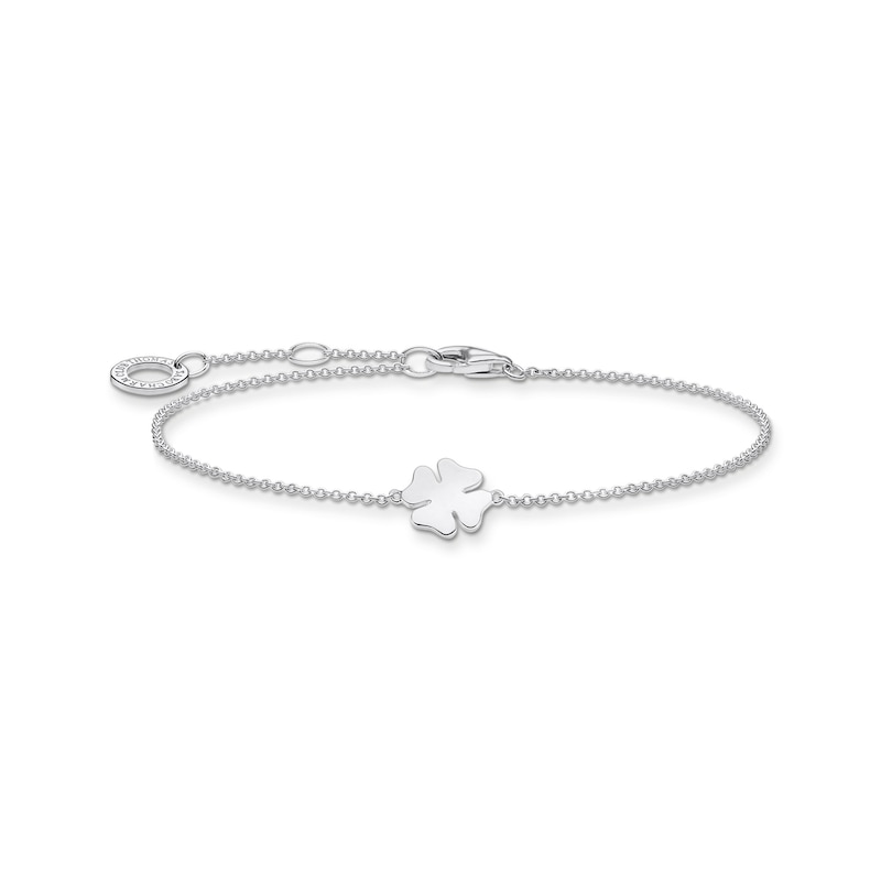 Main Image 1 of Thomas Sabo Sterling Silver Charm Club Logo Bracelet