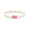Thumbnail Image 1 of Thomas Sabo x Haribo Sterling Silver Cultured Freshwater Pearl Pink Goldbear Bracelet