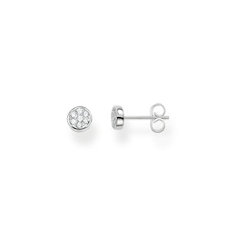 Thomas Sabo Sterling Silver Pavé Set Cubic Zirconia Stud Earrings