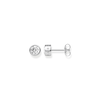 Thumbnail Image 1 of Thomas Sabo Sterling Silver Cubic Zirconia Bezel Set Stud Earrings