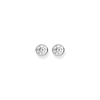 Thumbnail Image 2 of Thomas Sabo Sterling Silver Cubic Zirconia Bezel Set Stud Earrings