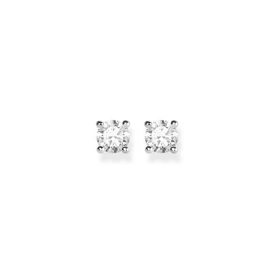 Thomas Sabo Sterling Silver Cubic Zirconia Stud Earrings
