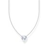 Thumbnail Image 1 of Thomas Sabo Sterling Silver Heart Cubic Zirconia Pendant Necklace