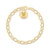 Thumbnail Image 1 of Thomas Sabo x Haribo Sterling Silver 18ct Gold Plated Goldbear Charm Bracelet
