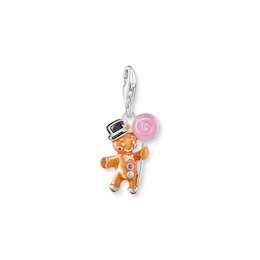 Thomas Sabo Sterling Silver Gingerbread Man Charm