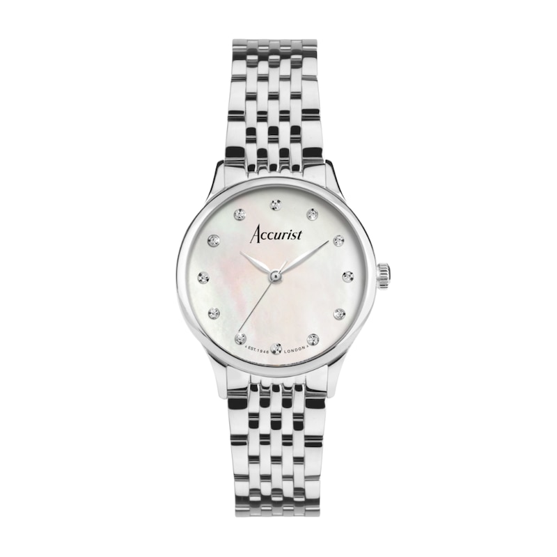 Main Image 1 of Accurist Ladies' Dress Silver Stainless Steel Bracelet Watch
