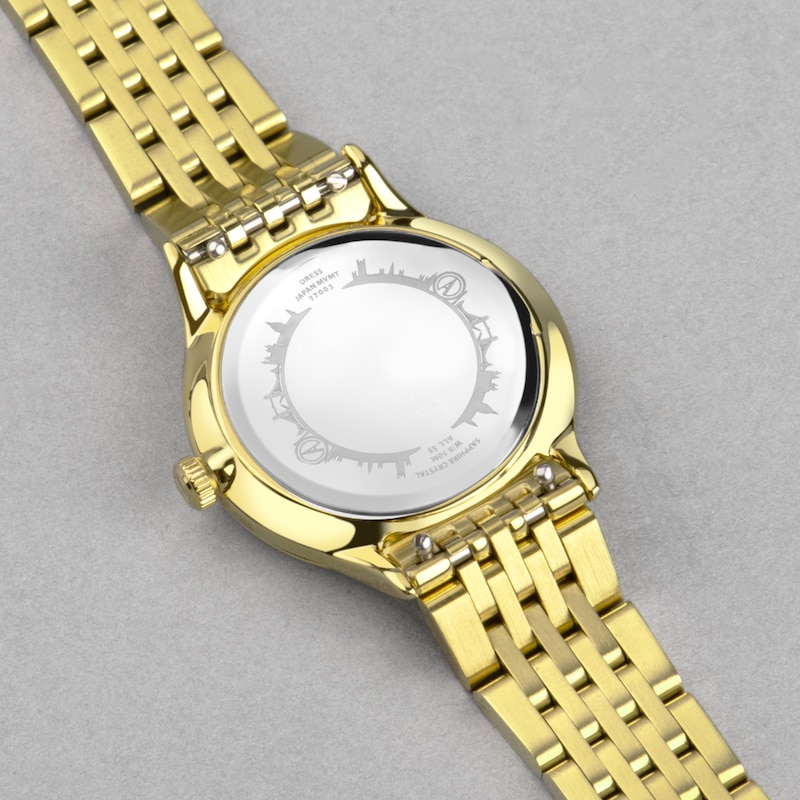 Main Image 6 of Accurist Ladies' Dress Gold Stainless Steel Bracelet Watch