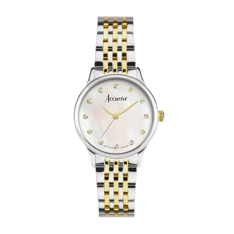 Main Image 1 of Accurist Ladies' Dress Two Tone Stainless Steel Bracelet Watch
