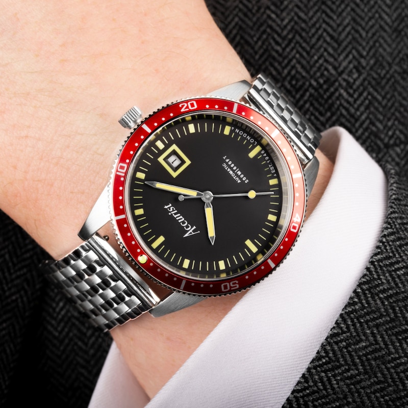 Main Image 8 of Accurist Men's Dive Automatic Stainless Steel Bracelet Watch