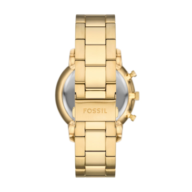 Main Image 3 of Fossil Men's Black Chronograph Dial Gold Tone Stainless Steel Watch