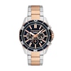 Thumbnail Image 1 of Armani Exchange Men's Black Chronograph Dial Two Tone Stainless Steel Watch
