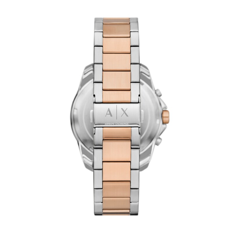 Main Image 2 of Armani Exchange Men's Black Chronograph Dial Two Tone Stainless Steel Watch