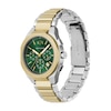 Thumbnail Image 2 of Armani Exchange Sync Men's Green Chronograph Dial Two Tone Stainless Steel Watch