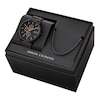 Thumbnail Image 6 of Armani Exchange Men's Black Tone Chain Necklace & Mesh Strap Watch Set