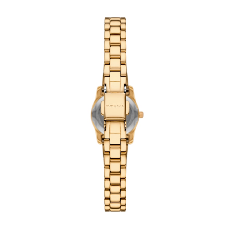 Main Image 3 of Michael Kors Lexington Ladies' Gold Tone Sunray Dial Stainless Steel Bracelet Watch