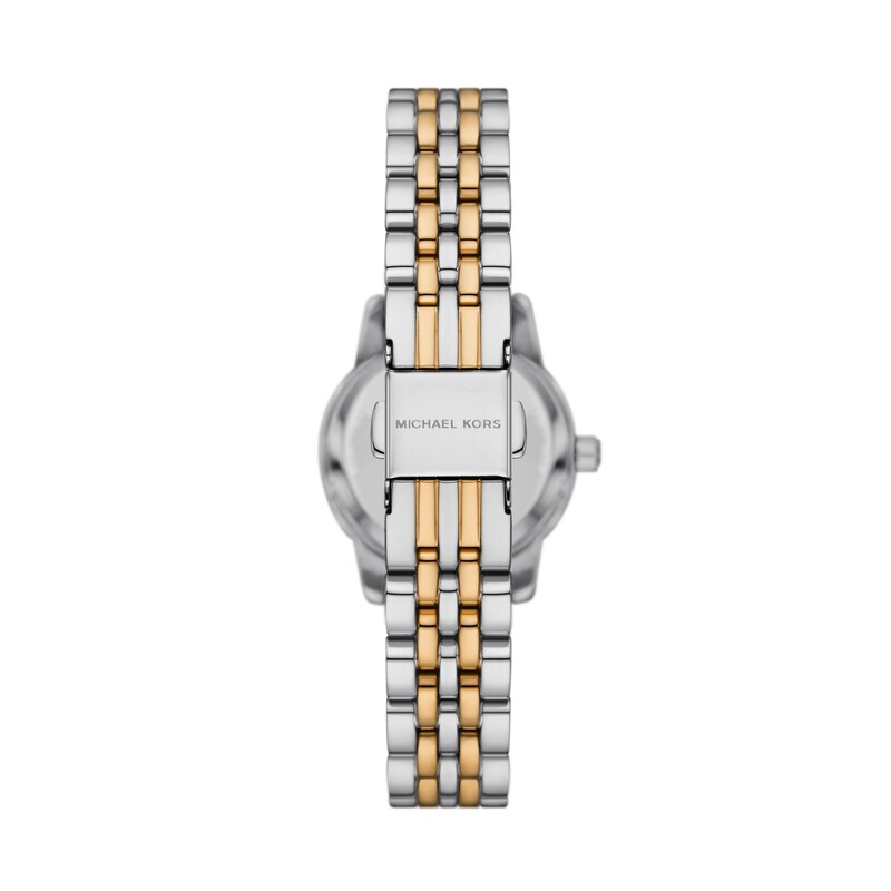 Main Image 2 of Michael Kors Lexington Ladies' Oyster Sunray Dial Gold Tone Watch & Bracelet Set